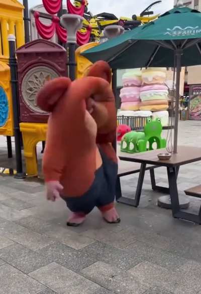 At least he didn’t overreact