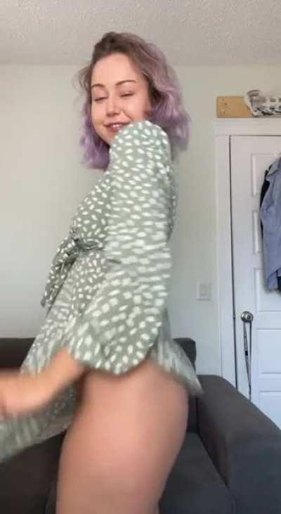 Would you think I was a slut if I wore this dress with no panties on our first date?