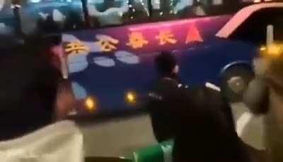 Black athletes arriving in china