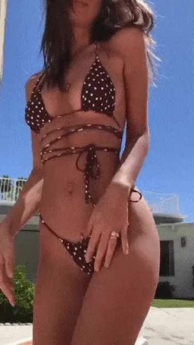 Doing the booty dance