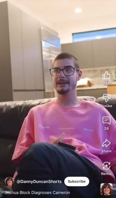 JOSH ASKING ABOUT CAMERON's DISABILITY