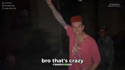 Poor child lost an eye and he celebrated by exclaiming 'head shot!!'. Lectures on civic sense seem to apply only to indians, not foreigners.