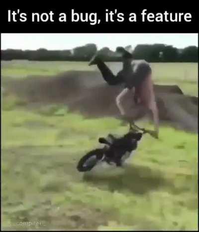 It's not a bug. It's a feature.