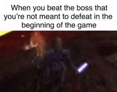 He is obviously not high enough