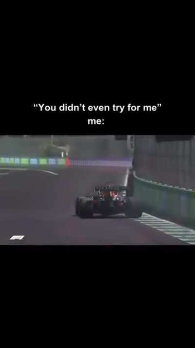 only if she knew how much i tried