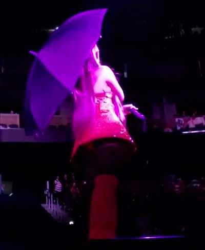 Those are some good tickets... with a view like that