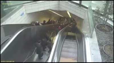 My escalator-riding people need me