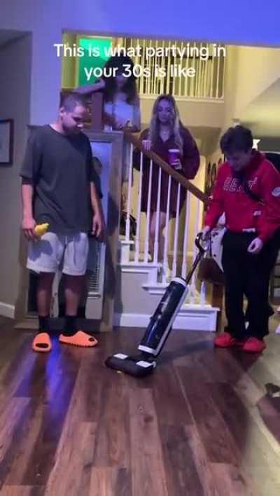 This is what partying in your 30's is like