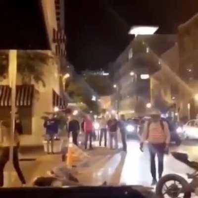 Don't attack without knowing who the guy is