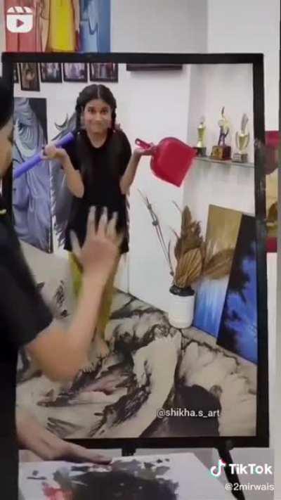 these illusions involving sand-art