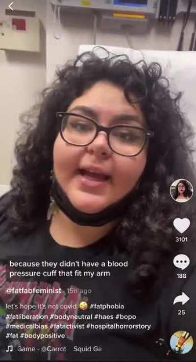 Medical fatphobia is honestly so pervasive