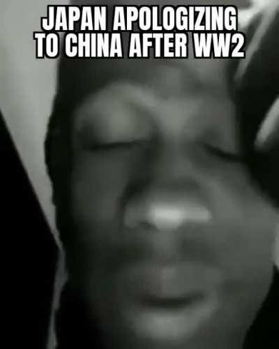 War criminals apology be like: