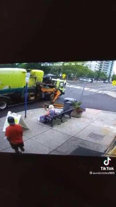 She spilt her drink :(