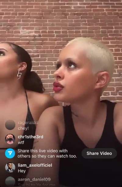 Chey gets told to turn the music down because the neighbours are pissed off 💀