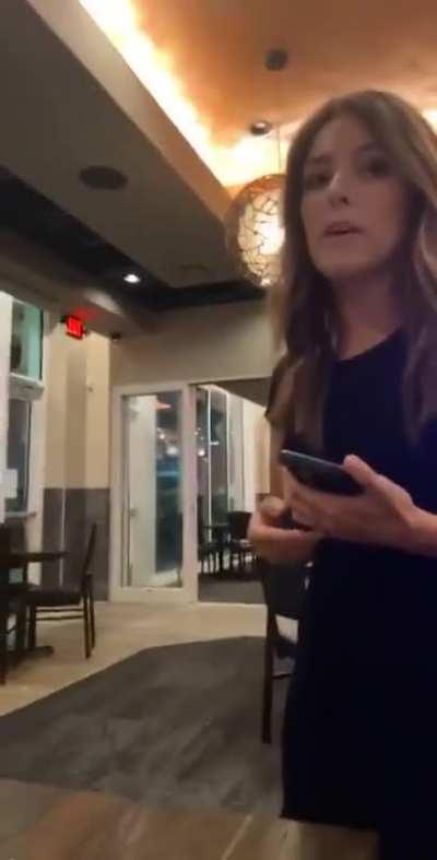 Original got deleted - HMC while I dine and dash but leave my purse and return to get it but they ask us to pay