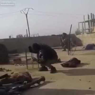 Friendly fire at its finest.