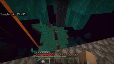 gritos perfeitamente cortados versão minecraft