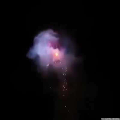 WCGW Putting fireworks on a hot air balloon