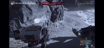 You can block a Charger with medium armor section of the mech