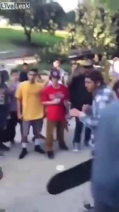 Когда довыёбывался.