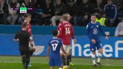 Licha and Mount’s altercation [Great Save by Shaw]