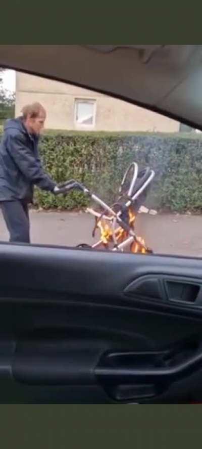 taking your fire for a stroll.