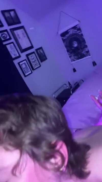 She begged for her throat to be filled with cock (OC)