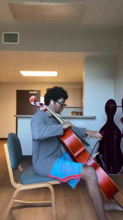 ending of nude on cello