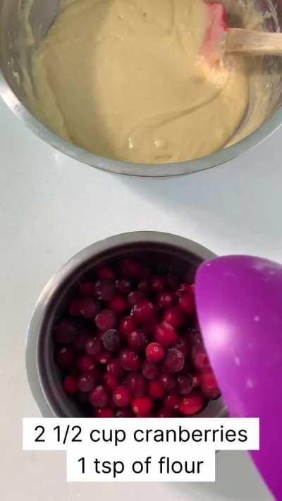 The Best Lemon Cranberry Muffins