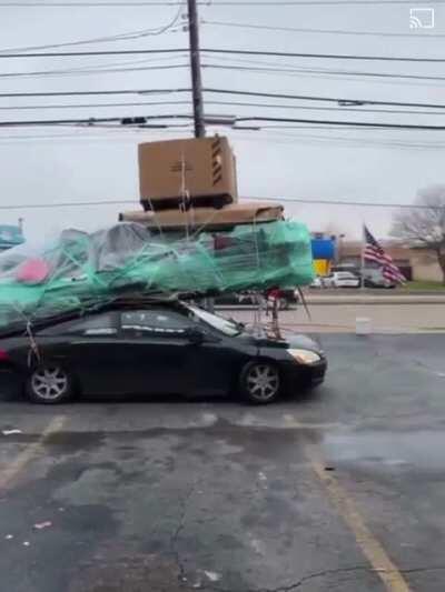 I don't need your fancy u-haul ..