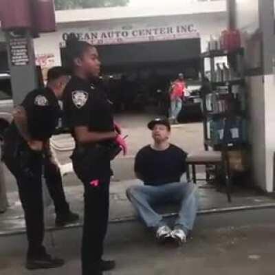 Trying and failing to enrage a police officer