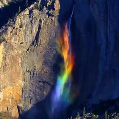 🔥 Rainbow Waterfall