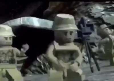 Everybody gangsta till the legos start dancing