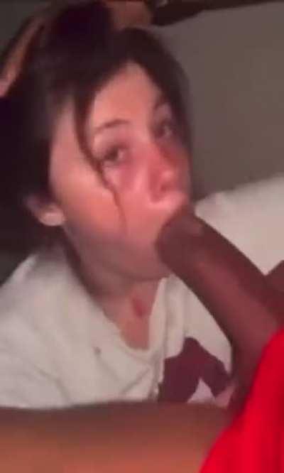 She definitely tried