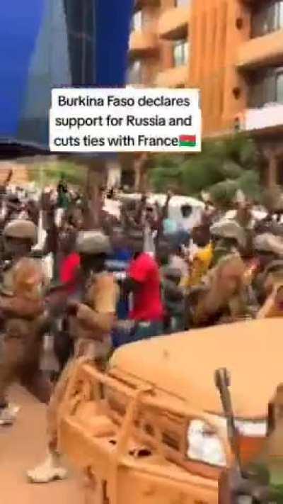 🇧🇫 🇷🇺Burkina Faso mobilises in support of Niger & Russia against France & America.