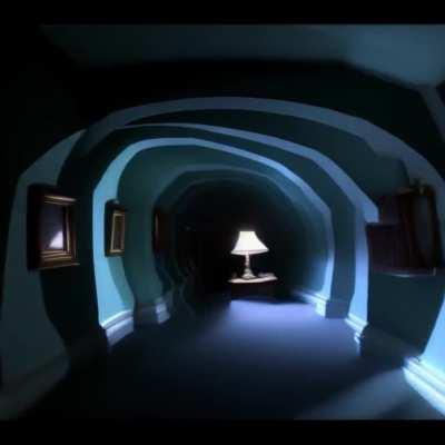 Bad trip in the backrooms (Midjourney + Runway Gen-2)