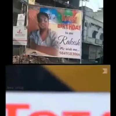 Rakesh bhai ko wish karo