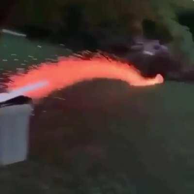 Hold my juice box when I launch this home made rocket launcher