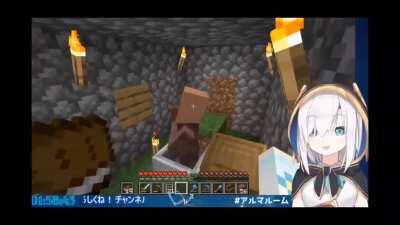 Robo Ars bonks villager