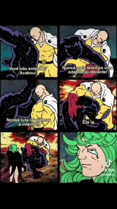 Seria impossível animar as cenas do mangá