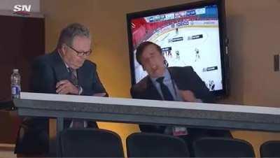 George MacPhee is displeased