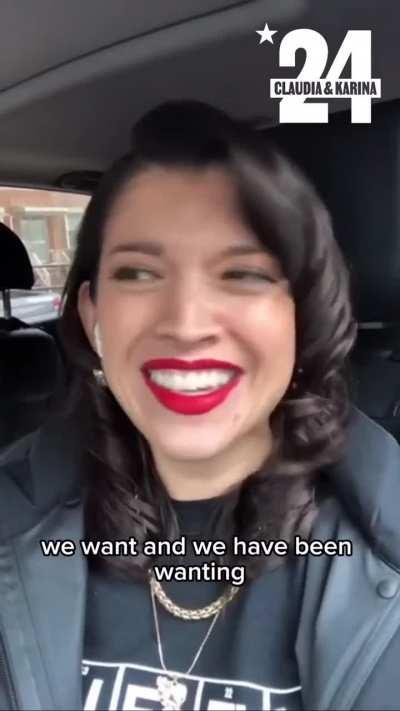 Karina joins the #Blockout2024 challenge 🗣️ We don’t care about celebrity culture. We don’t care about what they’re wearing. We don’t care what about they’re tweeting…we care about what’s happening in the world!