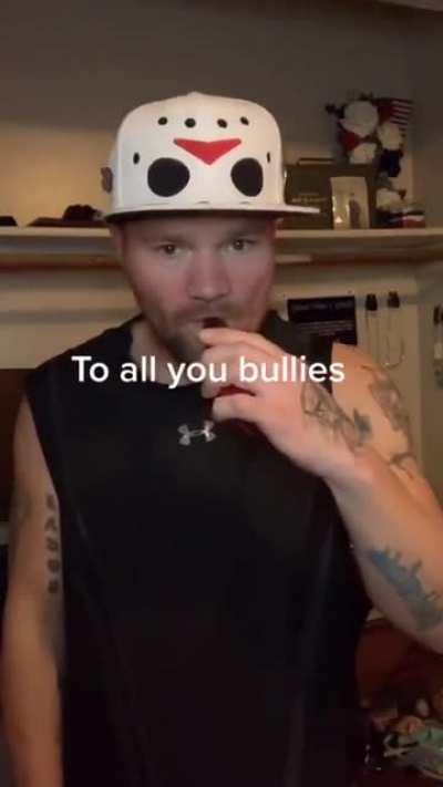 This sub is full of bullies and this guy is going to straighten you all out