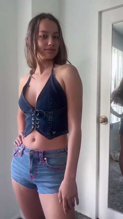 Denim dream girl