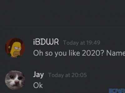 oh so you like 2020?