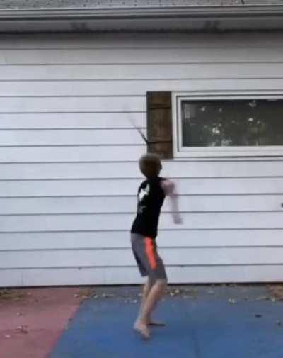 This kid has serious skills