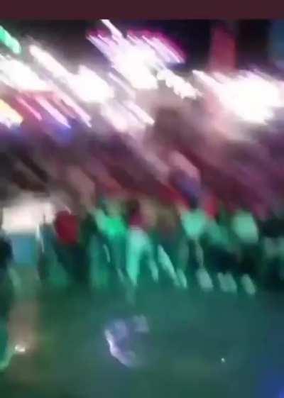 Running from the law of gravity.