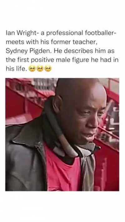 I cry every time I see this video. I wish I had the same role model.