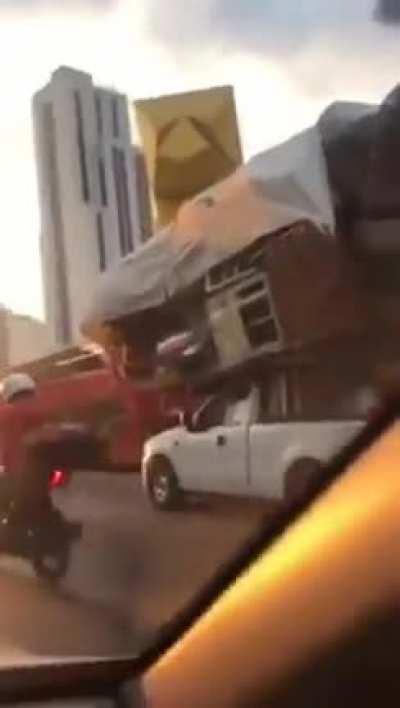 Did we hire a moving service? ... Nah, It fits perfectly in the pickup