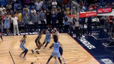 [Highlight] Bane intentionally misses FT, JJJ gets the rebound and gets the foul call hooking Larry Nance's arm for potential game-tying freethrows